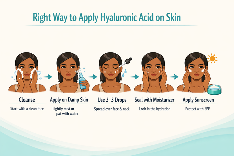 Hyaluronic Acid Serum for Dry, Dehydrated Skin: How It Works & How to Use It