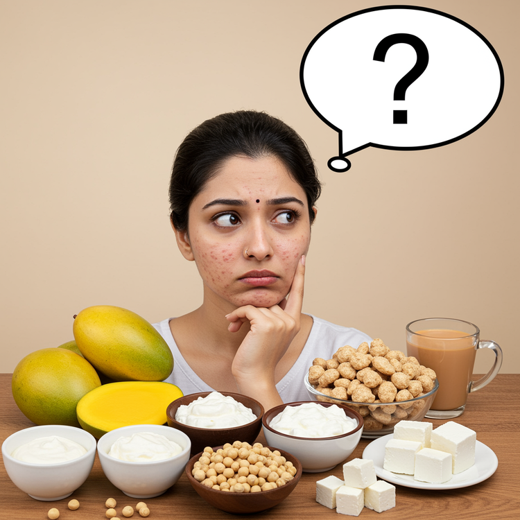 Do Mangoes, Eggs, Dairy, and Other Foods Cause Acne? Expert Answers to Common Diet and Acne Questions