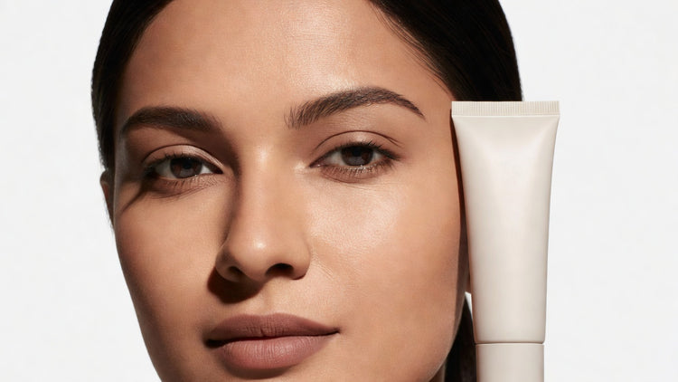 Indian woman with matte non-greasy skin in sunlight, best sunscreen for oily skin