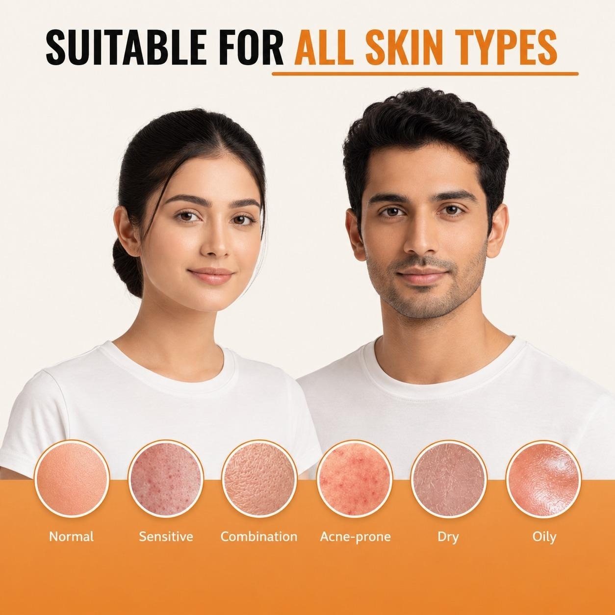 The Element Advanced Brightening Drops suit all skin types — normal, sensitive, combination, acne-prone, dry and oily