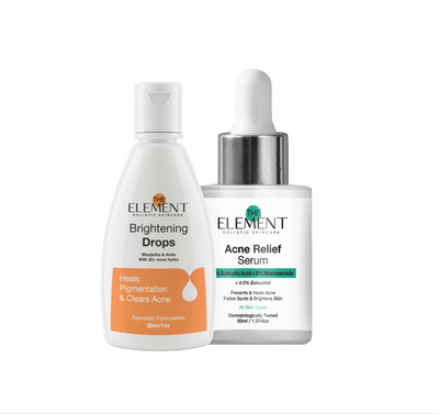 Ultimate Clear Skin Combo - 2% Salicylic Acid Serum + Skin Brightening Drops with Manjishtha & Amla