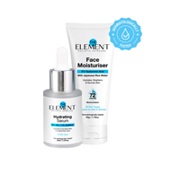 Dry Skin Rescue Combo -  2% HA + 1% Caffeine Hydrating Serum  + 2% HA Face Moisturiser