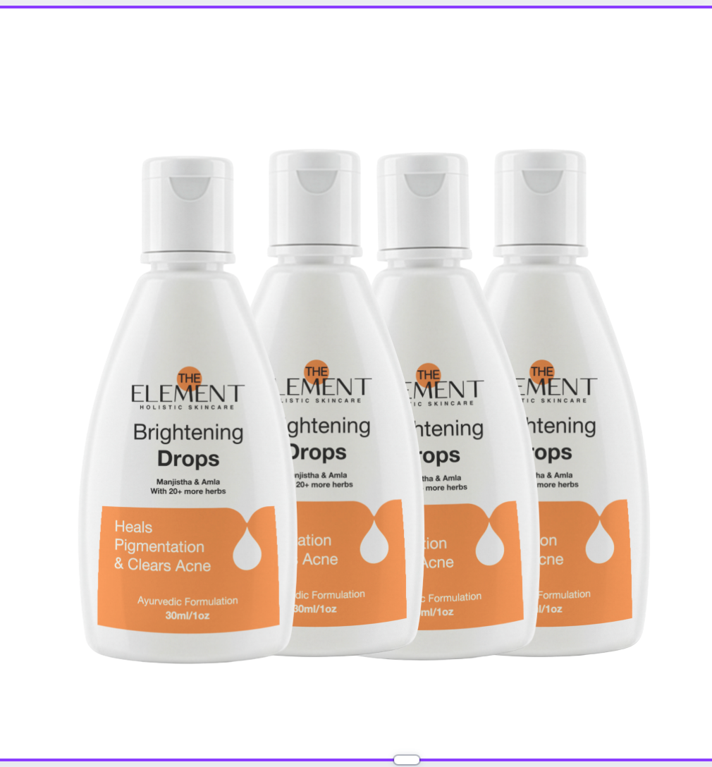 The Element Brightening Drops with Manjistha & Amla