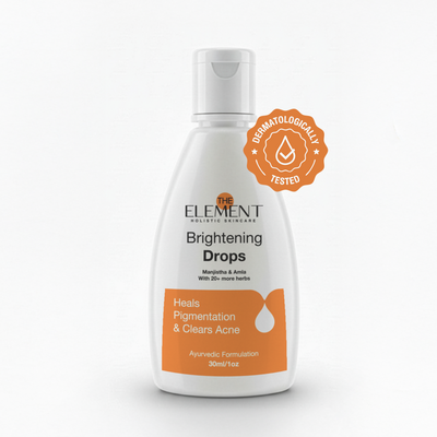 The Element Brightening Drops with Manjistha & Amla — Ayurvedic drops to drink for pigmentation