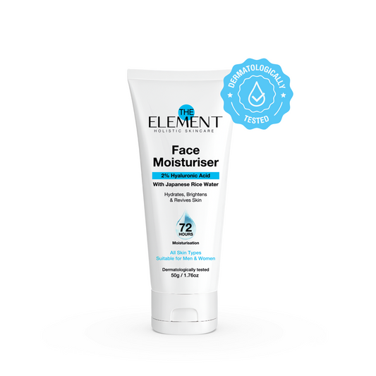 2% Hyaluronic Acid + Japanese Rice Water  Hydrating Face Moisturiser