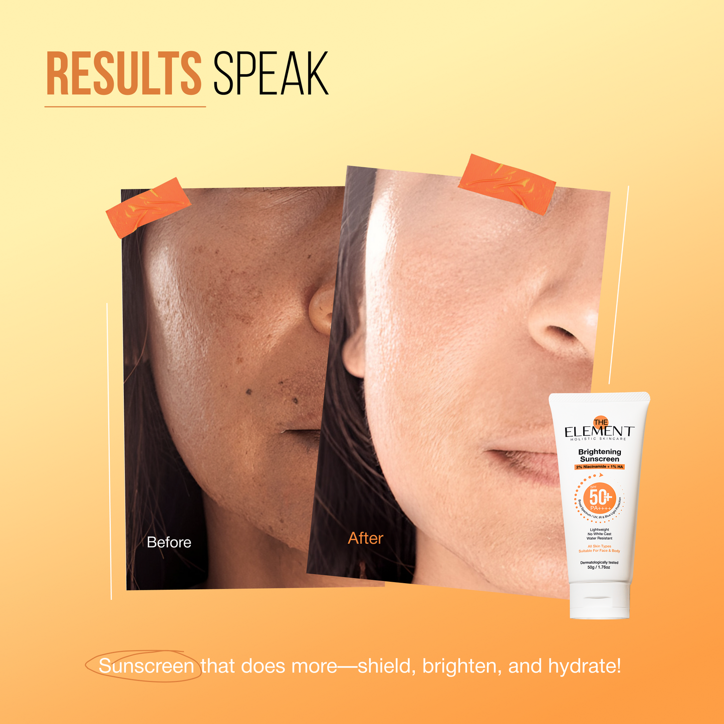 Sun-Ready Duo - 2% Niacinamide Oxybenzone Free Sunscreen + Lip Treatment Balm with SPF 30 & Vitamin E