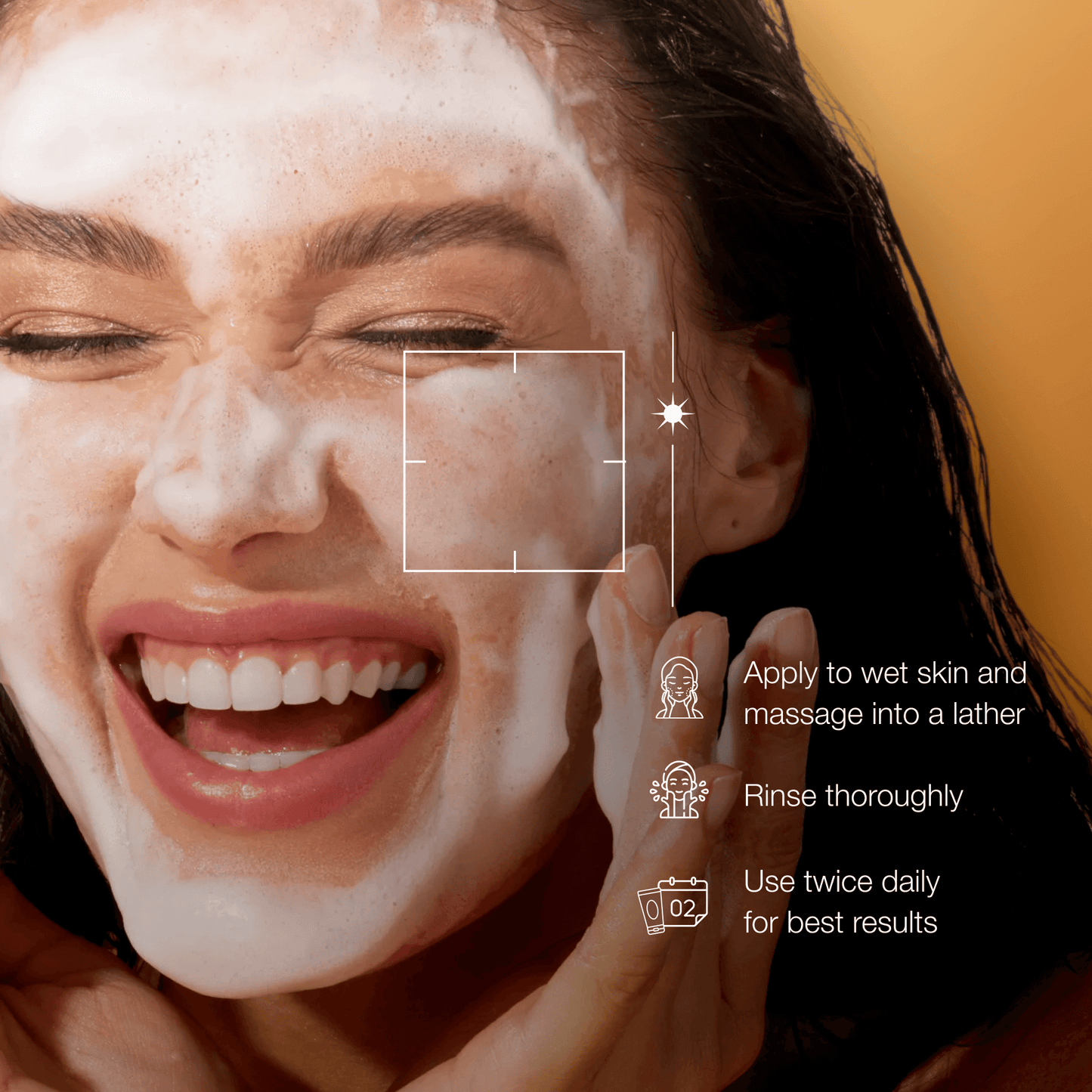 Brightening Face Wash — how to use
