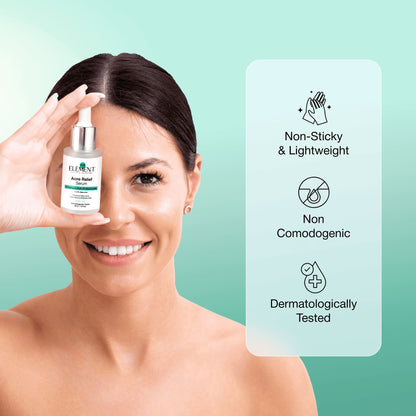 Non-sticky and lightweight, non-comedogenic, dermatologically tested