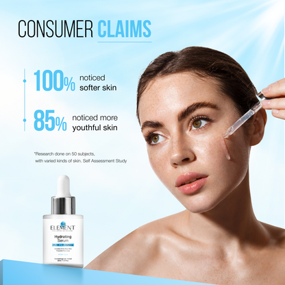 2% Hyaluronic Acid + 1% Caffeine Hydrating Serum