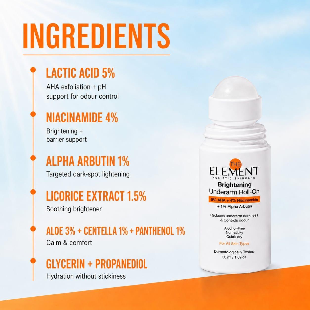 Underarm Roll-On - ingredients