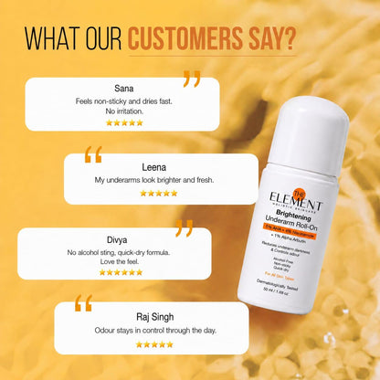 Underarm Roll-On - customer reviews
