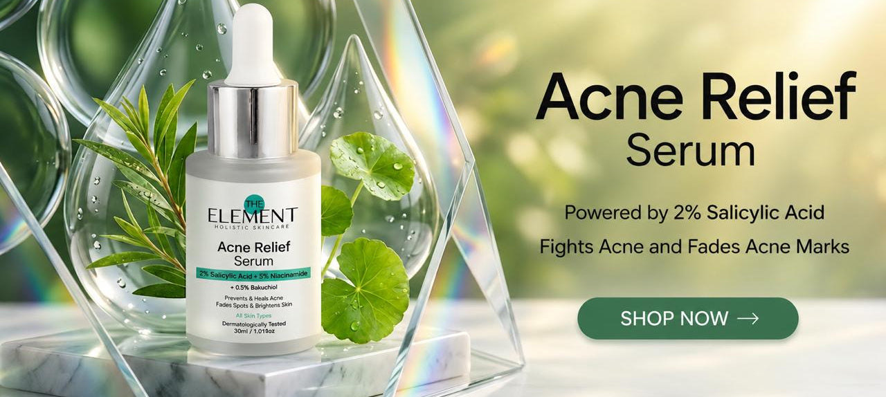 Acne Relief Serum with 2% Salicylic Acid and 5% Niacinamide - fights acne and fades acne marks