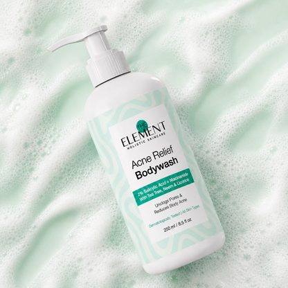 2% Salicylic Acid + Niacinamide Acne Relief Body Wash with Tea Tree & Neem