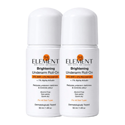 The Element Brightening Underarm Roll-On 1 Month Pack of 2