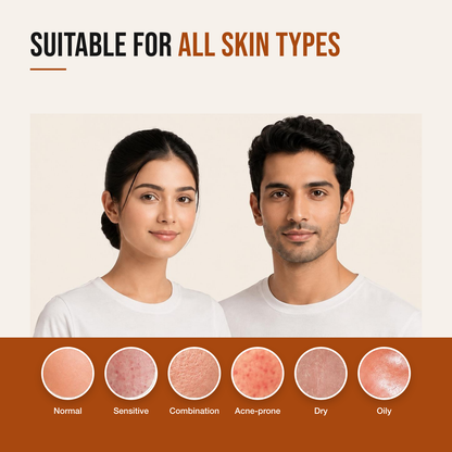 Inside-Out Brightening Duo suits normal, sensitive, combination, acne-prone, dry and oily skin