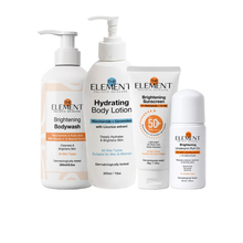 Complete Body Routine — Bodywash + Roll-On + Lotion + Sunscreen