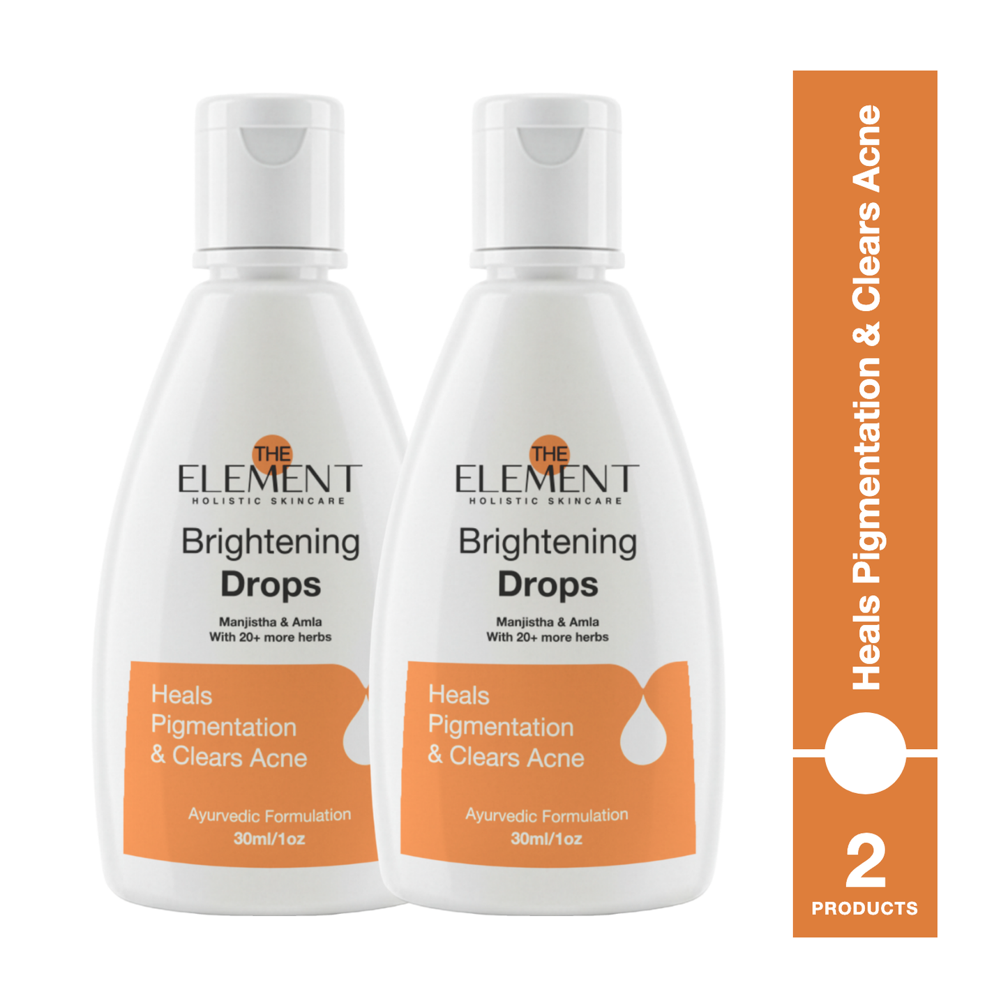 Brightening Drops 30ml x2 - 1 Month — Heals Pigmentation & Clears Acne