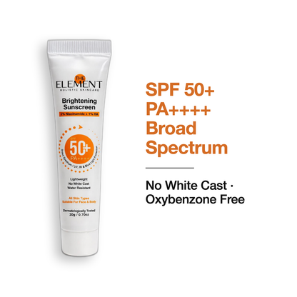 SPF 50+ PA++++ Broad Spectrum — The Element