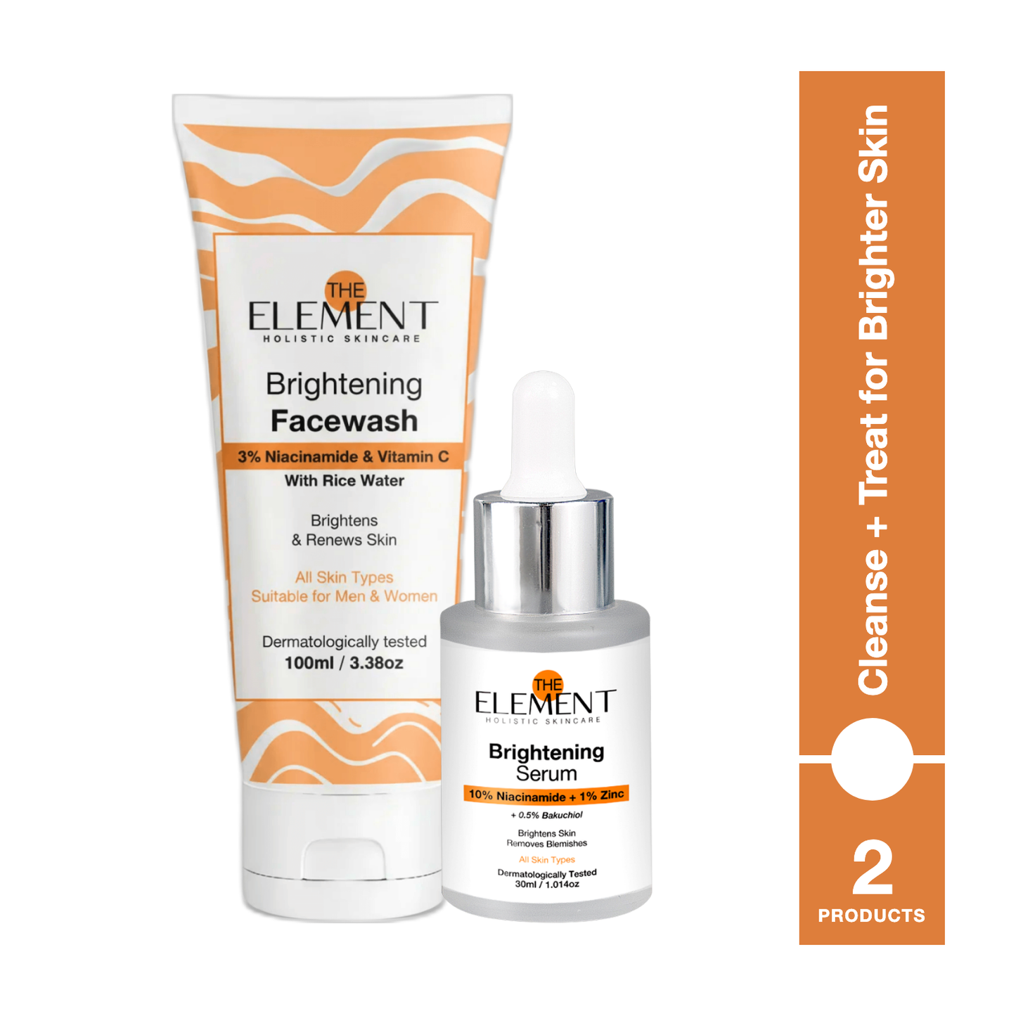 Cleanse + Treat for Brighter Skin — The Element