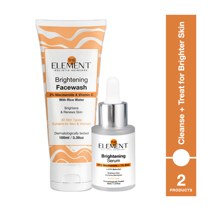 Cleanse + Treat for Brighter Skin — The Element