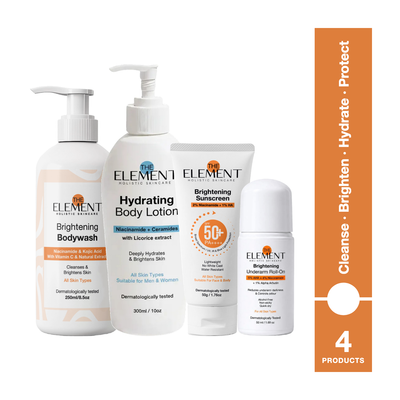 Cleanse, Brighten, Hydrate & Protect — The Element
              