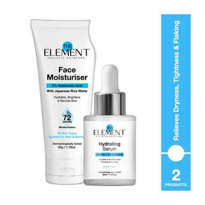 Relieves Dryness, Tightness & Flaking — The Element