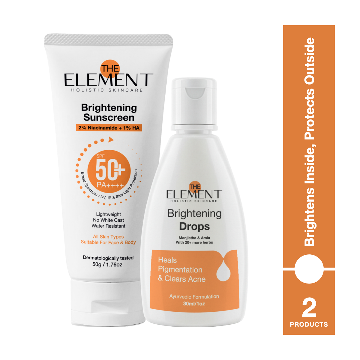 Brightens Inside, Protects Outside — The Element