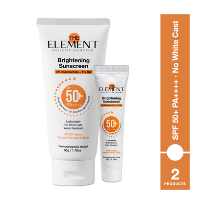 SPF 50+ PA++++ No White Cast — The Element
