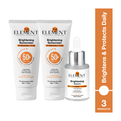 Brightens & Protects Daily — The Element