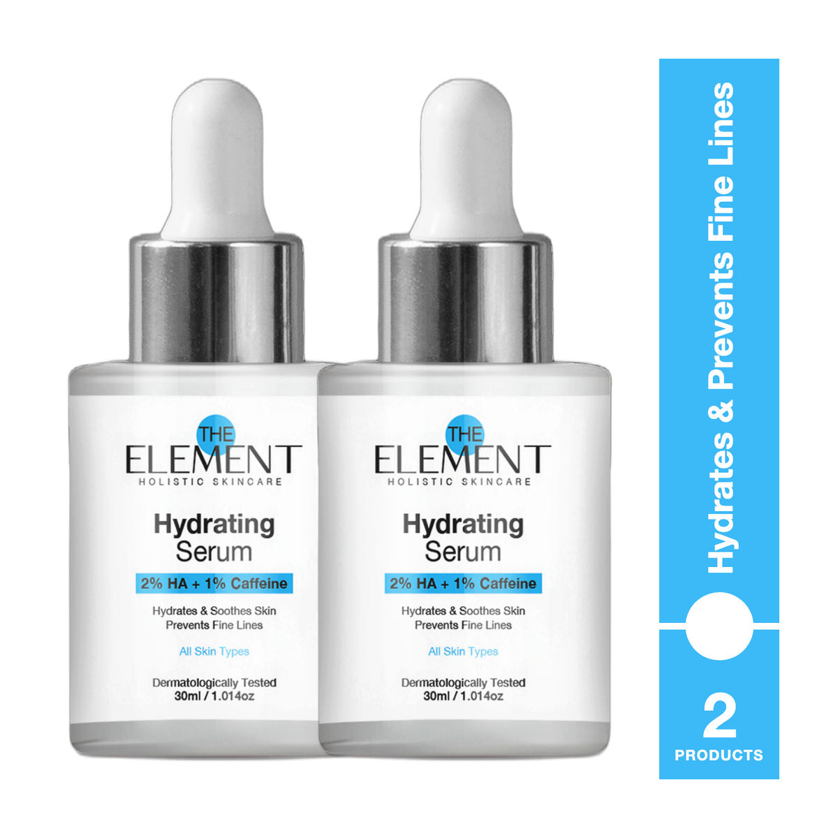 Hydrating Serum 30ml x2 — Hydrates & Prevents Fine Lines