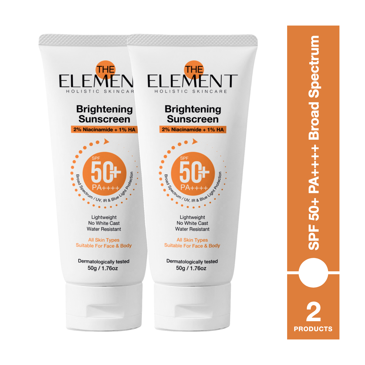 2% Niacinamide Brightening Sunscreen — Oxybenzone-Free – The Element