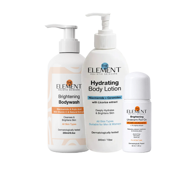 Total Body Glow Kit - Roll-On, Bodywash and Body Lotion
              